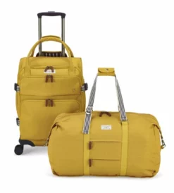 Joules Coast 4-Wheel Cabin Trolley Case -UK Suitcase Sales Shop Joules Coast Luggage Antique Gold Grp4