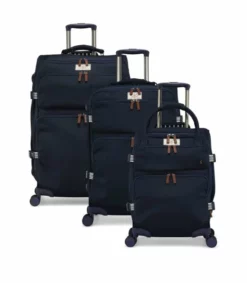 Joules Coast 4-Wheel Cabin Trolley Case -UK Suitcase Sales Shop Joules Coast Luggage French Navy Grp1