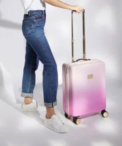 Dune London Olive Dip Dye 55cm Cabin Suitcase -UK Suitcase Sales Shop OLC55 Pkd 4