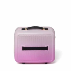Dune London Olive Dip Dye Vanity Case -UK Suitcase Sales Shop OLV30 Pkd 3