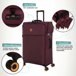 Simultaneous - 3pc Set (French Port) 22 Simultaneous - 3pc Set (French Port) -UK Suitcase Sales Shop Simultaneous Large French Port Infographic