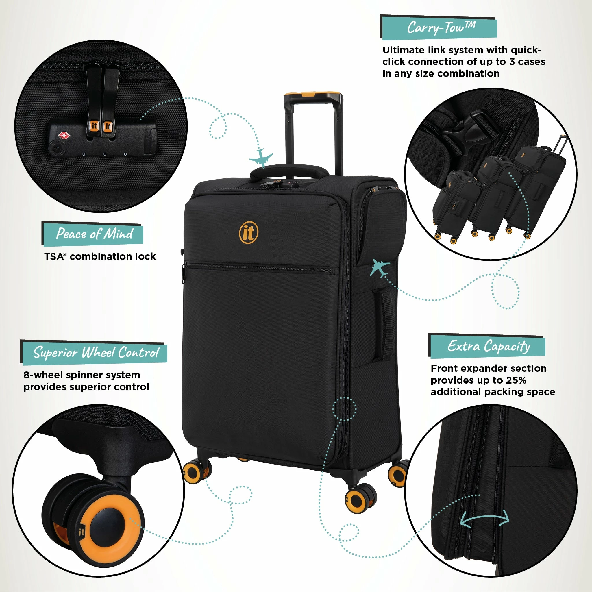 Simultaneous - Medium (Black) 4 Simultaneous - Medium (Black) - Image 4