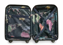 Ted Baker Flying Colours 54cm 4-Wheel Cabin Case -UK Suitcase Sales Shop TBU Ted Baker Flying Colours Cabin Case internal