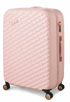 Ted Baker Belle 79cm 4-Wheel Large Suitcase -UK Suitcase Sales Shop TBW0301 017 Belle Large Case Pink 2