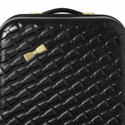 Ted Baker Belle 79cm 4-Wheel Large Suitcase -UK Suitcase Sales Shop TBW0302 001 Belle Black branding