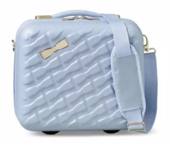 Ted Baker Belle Vanity Case -UK Suitcase Sales Shop TBW0304 049 Belle Vanity Case Pale Blue 1