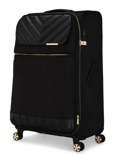 Ted Baker Albany Eco Soft Side 4-Wheel 80cm Large Suitcase 2 Ted Baker Albany Eco Soft Side 4-Wheel 80cm Large Suitcase - Image 2