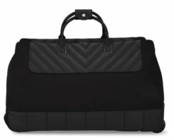 Ted Baker Albany Eco Soft Side Large Trolley Duffel Bag 6 Ted Baker Albany Eco Soft Side Large Trolley Duffel Bag -UK Suitcase Sales Shop TBW7005 001 Ted Baker Albany Eco Black LargeTrolley Duffel 3