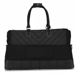 Ted Baker Albany Eco Soft Side Holdall -UK Suitcase Sales Shop TBW7008 001 Ted Baker Albany Eco Black Holdall 4