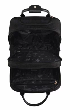 Ted Baker Albany Eco Soft Side 2-Wheel Business Case -UK Suitcase Sales Shop TBW7009 001 Ted Baker Albany Eco Black Business Case 3