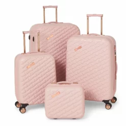 Ted Baker Belle 79cm 4-Wheel Large Suitcase -UK Suitcase Sales Shop TBW Belle Luggage Pink Grp3 84b310cd 506c 49ce aea9 d1398063550b