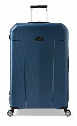 Ted Baker Flying Colours 79.5cm Large 4-Wheel Suitcase -UK Suitcase Sales Shop Ted Baker TBU0401 002 Flying Colours Large Case Baltic Blue 1
