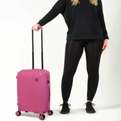 IT Luggage Spontaneous - Cabin (Azalea Pink) 17 IT Luggage Spontaneous - Cabin (Azalea Pink) -UK Suitcase Sales Shop it Luggage MAR23 04 V2 PINK NO POCKET